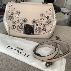Coach Drifter Top Handle with Tea Rose